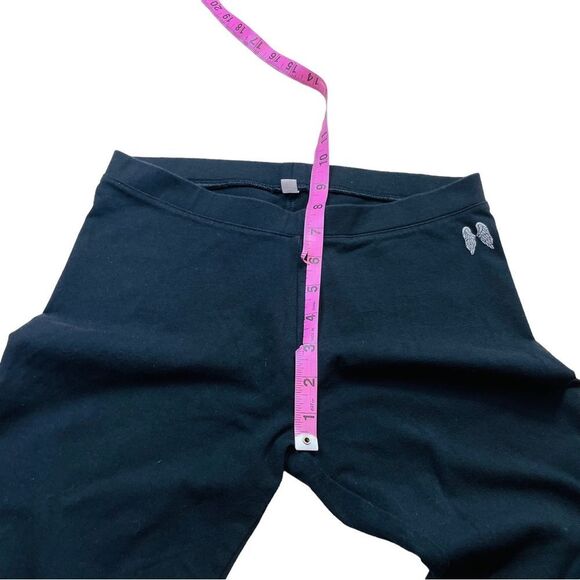 10/$25🦋 Victoria's Secret Black Cropped Yoga Pants - Size Small - Picture 10 of 12